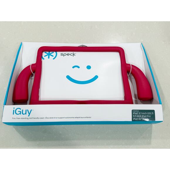 NEW Speck iGuy Kid Friendly Case Stand 9.7 in iPad Pro, iPad Air 2, iPad Air Red - Picture 3 of 5